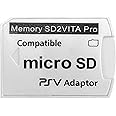 UCEC SD2Vita Adapter, PS Vita Memory Card Adapter, PSVita SD Card Adapter Micro SD, SD2Vita 5.0 Compatible with PSV 1000/2000 Fit for PSTV FW 3.6 HENkaku Enso System, 1 Pack