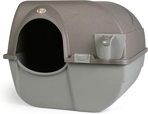 cat litter box self cleaning amazon