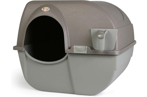 battery operated litter box