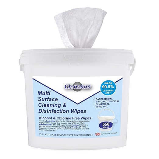 Multi Surface and Disinfectant Wipes MultiPurpose Cleaning Surface