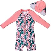 UMELOK Baby Girl Swimsuit Infant UPF 50+ Bathing Suit Size Months