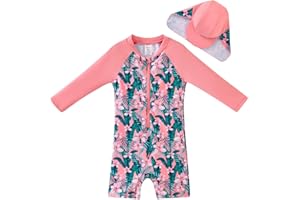 UMELOK Baby Girl Swimsuit Infant UPF 50+ Bathing Suit Size Months