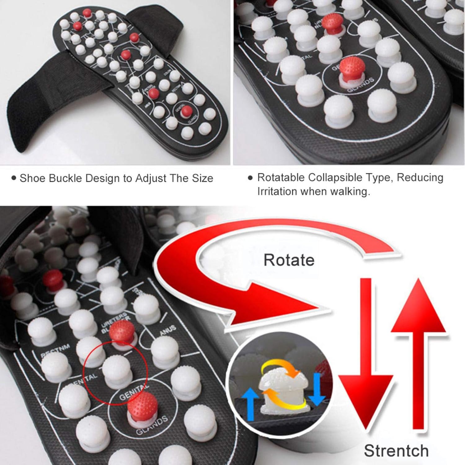 acupressure yoga slippers