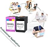 7Magic 304XL Ink Cartridges Combo Black Tri-Colour Remanufactured for HP Envy view 7