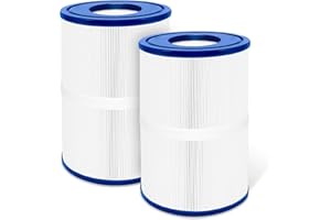 PORSCAN PDM30 Oval Spa Filter Fit for Dream Maker Hot Tubs 461269, Filbur FC9940, Crossover 730L 730S, Odyssey, Big EZ, EZL, 30 sq.ft Hot Tub Filter Cartridge, 2 Pack