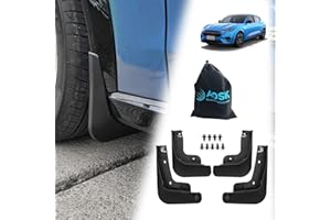 BestEvMod AOSK for Mustang Mach E Mud Flaps Splash Guards Exterior Accessories, 2021 2022 2023 2024 Mach-E mud Flaps Splash G
