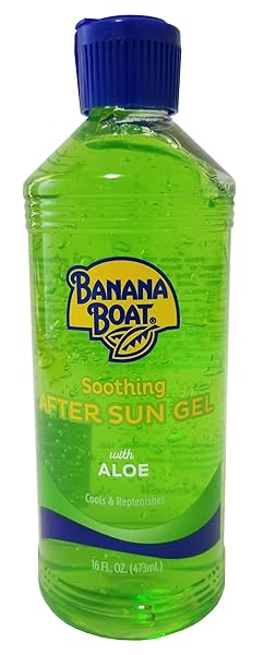 BANANA BOAT ALOE VERA GEL, 16 OZ