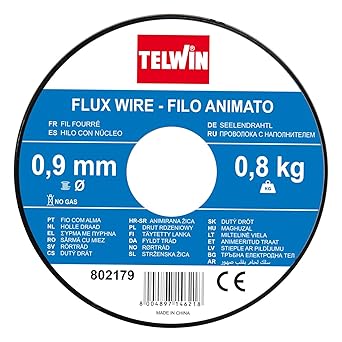 Telwin 802977, Bobina de Hilo de Alma, 0,8 kg