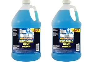 Elite Tool Center 2 Pack Blue Mountain BMN0G3-20°F Windshield Washer Fluid & Deicer- 1 Gallon