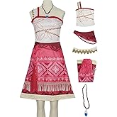 Bleoavre Princess Dress for Women Princess Costume Dress Up Halloween Cosplay Outfit with Accessories