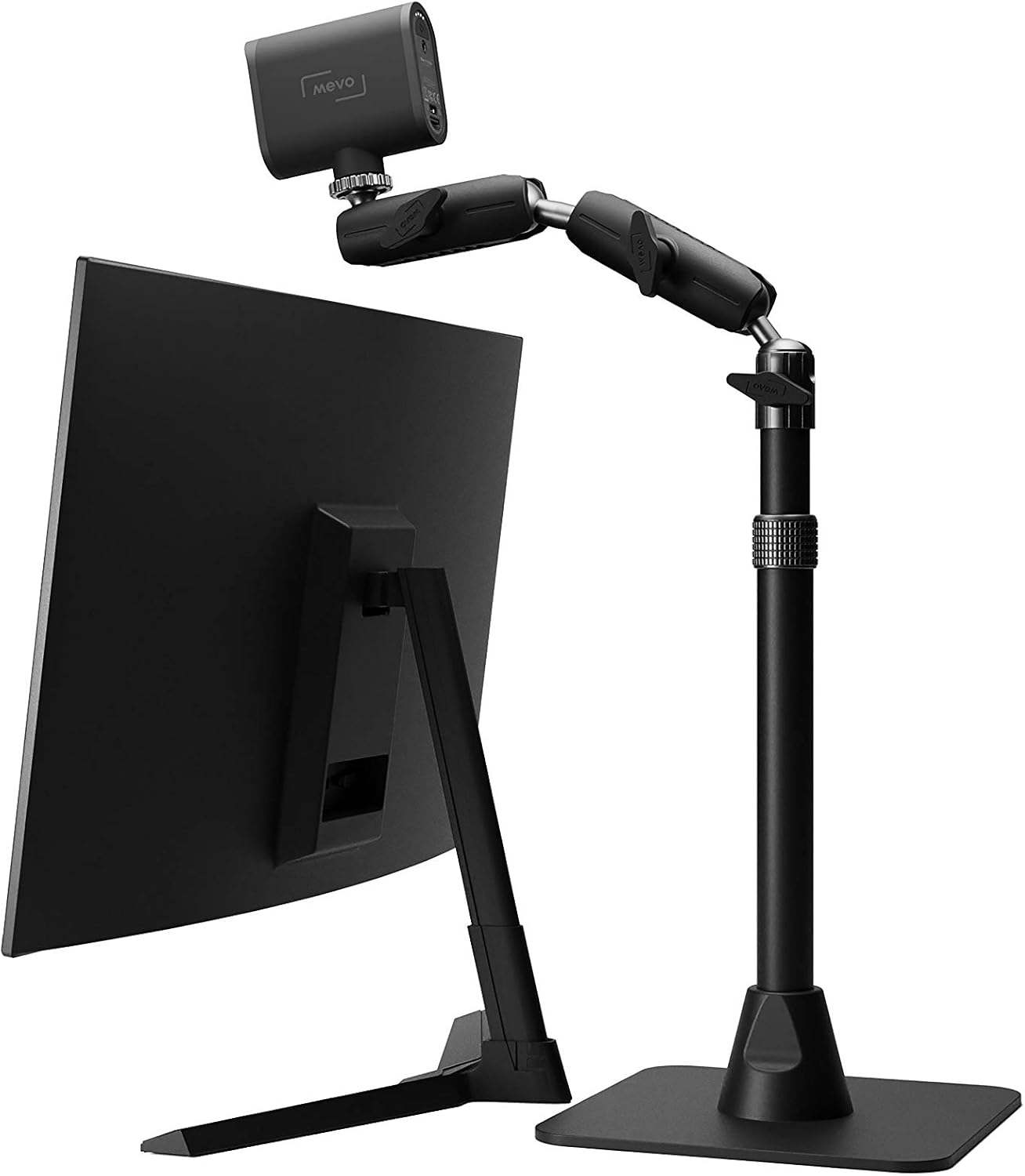 Mevo MV311ABL Table Stand Weighted Adjustable Telescoping Desktop