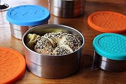 Ecolunchbox Seal Cup Trio 3-Piece Nesting Stainless