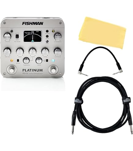Amazon.com: Fishman Platinum Pro EQ DI Analog Preamp Pedal