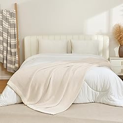Snuggle Sac Buttery Ivory Bedding Blankets Twin