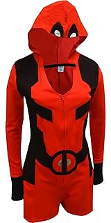 deadpool footie pajamas