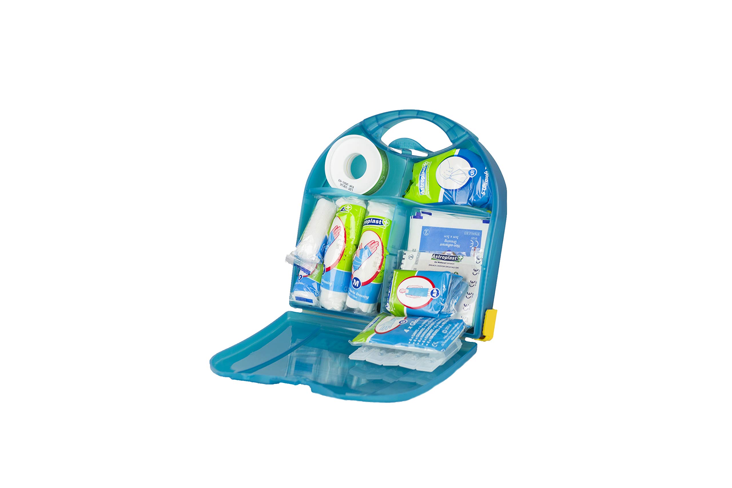 Astroplast Piccolo General Purpose First Aid Kit – Compact 28 Piece First Aid Box for Home, Car & Travel – Portable Emergency Kit with Bandages, Plasters & Dressings