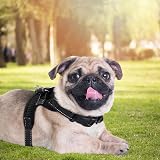 FUNKEEN PET HOUSE Dog Harness Adjustable No Pull XS Black Mesh Breathable view 7