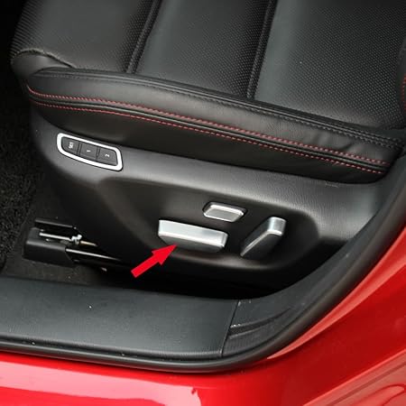 Amazon Ruiq マツダ 新型 Cx 5 Kf系 専用 内装 艶消しニッケルメッキ シート 調整ボタン カバー トリム Mazda Cx5 専用 設計 シート 車 バイク Amazon Ruiq マツダ 新型 Cx 5 Kf系 専用 内装 艶消しニッケルメッキ シート 調整ボタン カバー トリム Mazda Cx5 専用 設計 シート 車 バイク