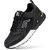 FitVille Men's Extra Wide Walking Shoes, Diabetic-Friendly Sneakers with Arch Support, Cushioning Insoles for Plantar Fasciitis & Heel Pain Relief, Easy Slip-On Design