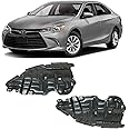 Autoelements Engine Splash Shield Under Cover Driver & Passenger Side for 2015-2017 Toyota Camry Direct Replacement 5144106220 5144206210