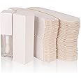25pcs 25 * 25 * 86mm Craft paper box for lip gloss 350gms lipstick packing box for lipgloss tubes(pink paper box 25pcs) (White)