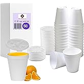 12 OZ Foam Cups for Hot & Cold Drinks. USA-Made 50-Pack - Ideal Styrofoam Coffee Cups, Insulating To-Go Cups for Soda, Tea, Juice - Sturdy, Disposable & comparable to Industry standard 12J12