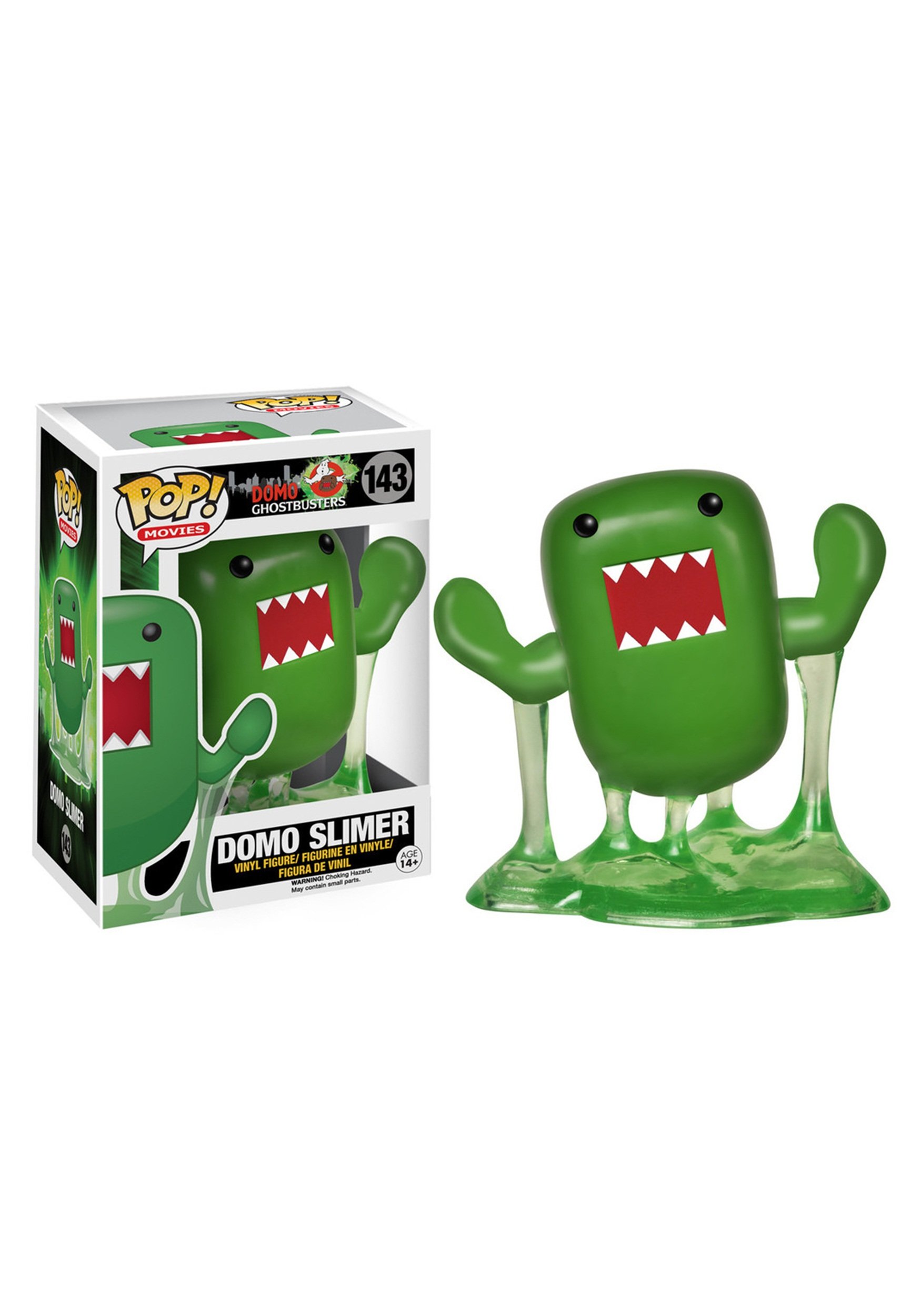 Funko - Figurine Ghostbusters - Domo Slimer Pop 10cm - 0849803045906