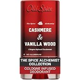 Old Spice Aluminum Free Deodorant for Men, Cashmere &amp; Vanilla Wood, 3 oz | 24/7 Cologne-Infused Scent for All Day Odor Protection | No Trade Offs&mdash;Paraben &amp; Phthalate Free | Spice Alchemist Collection