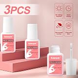 Sularpek 3 PCS Extra Strong Nail Glue 7ML Brush-On Gel For Tips view 5
