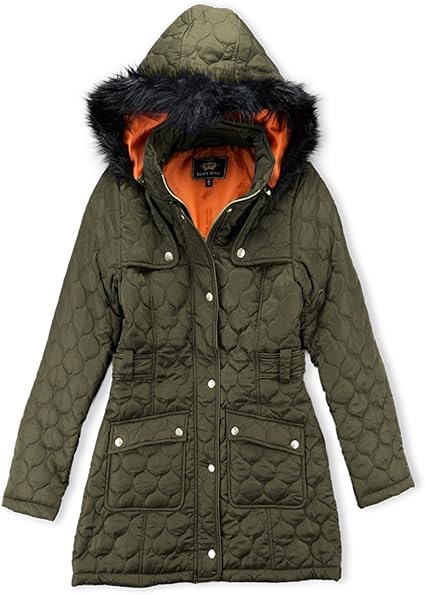 Brave Soul Womens Jacket - Khaki - Size 