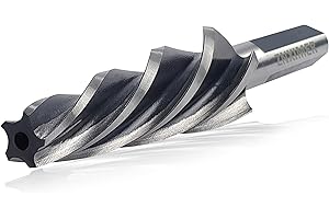 ZNXIMER 10 Degree Ball Joint Tapered Reamer, Tapered Ball Joint Reamer for 2" Per Foot Taper, for Fitting Ball Joints and Tie Rod Ends，Made of 6542 High-Speed Tool Stee, Reinforced Threaded Type