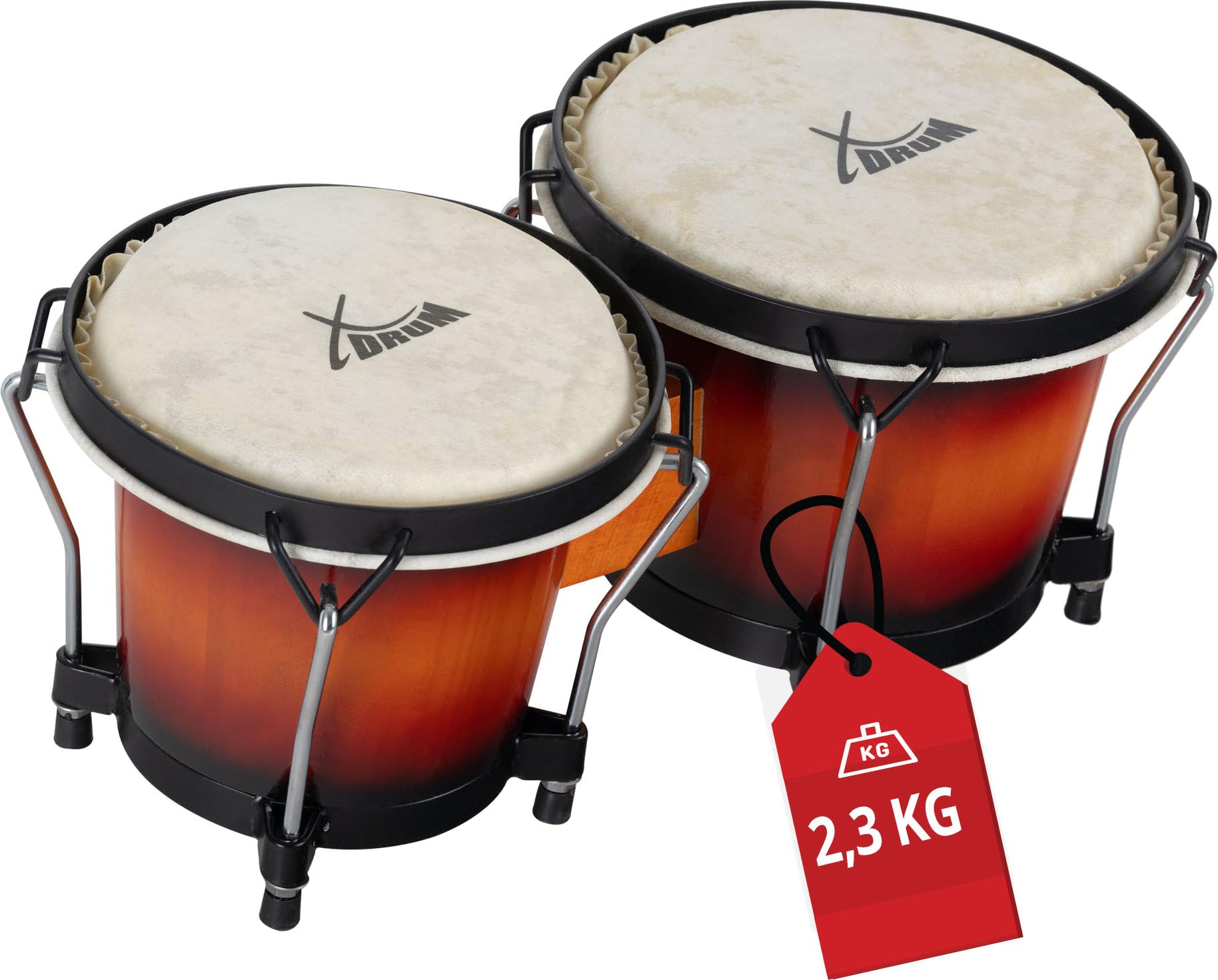 XDrum Bongo Pro Standard Sunburst
