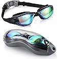 Aegend Swim Goggles, Swimming Goggles No Leaking Full Protection Adult Men Women Youth