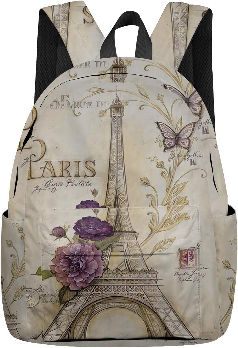paris themed backpacks