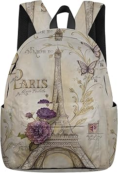 Paris themed backpacks Clearance