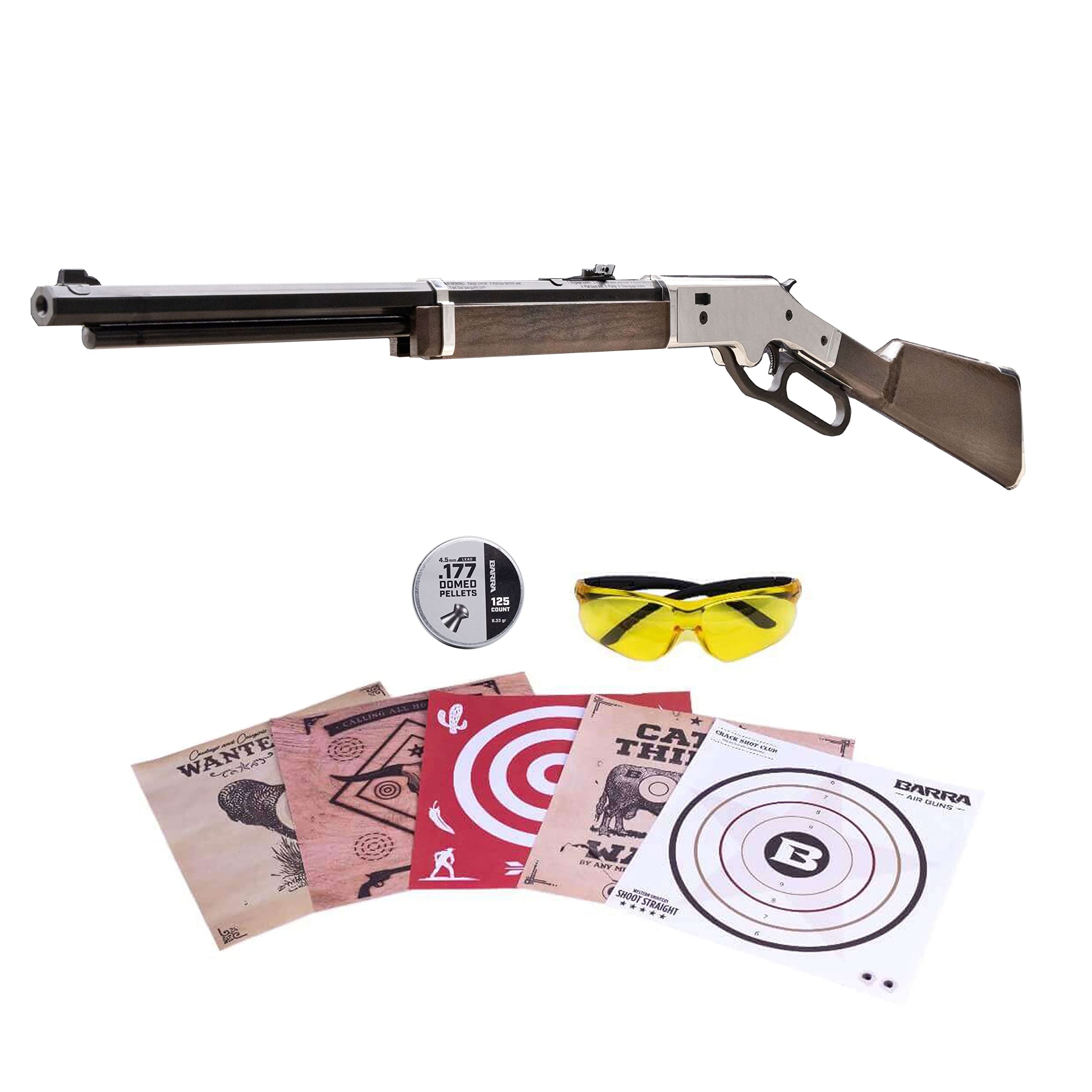 Mua Barra Air Guns 1866 Cowboy Series Lever Action Air Rifle, Shoots .177 Caliber Pellets and