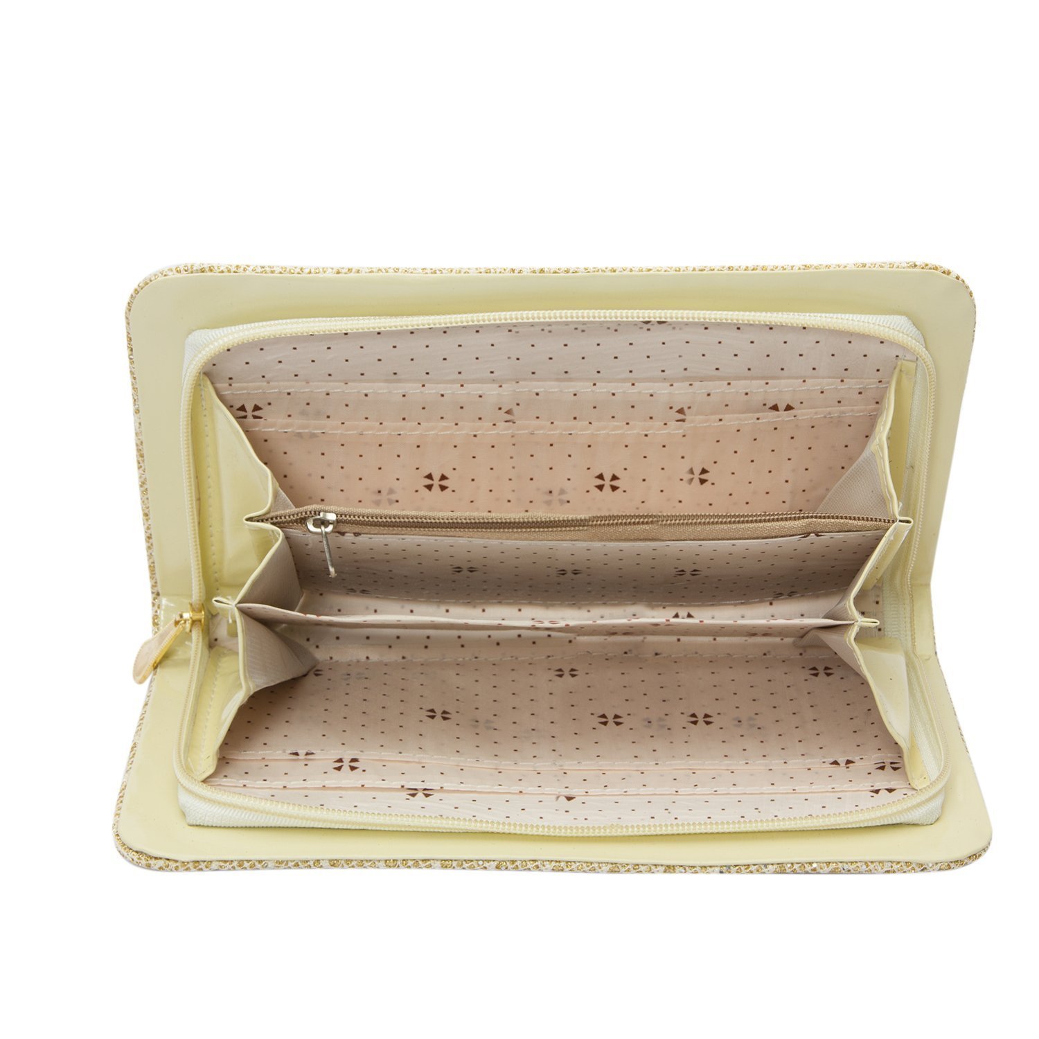 awesome fashions women's clutch (beige,af064)