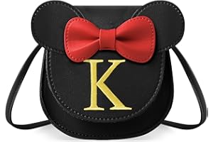 izuzta Toddler Purse Kids Wallets for Girls 1 2 3 4 5 6 7 8 9 Year Old Birthday Gift Cute Mini Mouse Purse Crossbody Purse