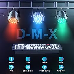 200W Stage Par Lights, RGBL 4-in-1 LED Par Can