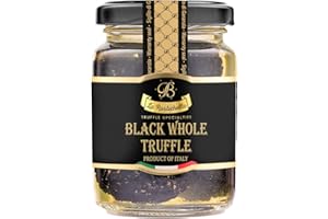 La Rustichella - Whole Black Truffles - 100% Made in Italy | Vegan, Gluten-Free, Cholesterol-Free (1.4 oz (40 g))
