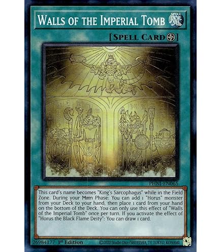 yugioh king's sarcophagus deck Amazon.com: King's Sarcophagus - MP24-EN125 - Prismatic Secret Rare main image 1