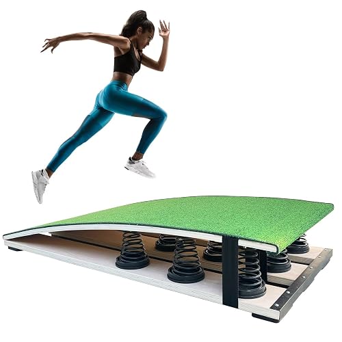 Gymnastics Springboard for Adults, 9 Sturdy Springs Vault Board with ...