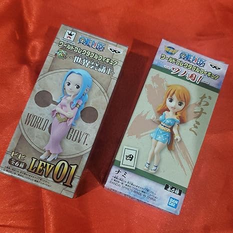 Amazon ワンピース One Piece ワーコレ ナミ おナミ ビビ 世界会議 ワノ国 アニメ 萌えグッズ 通販