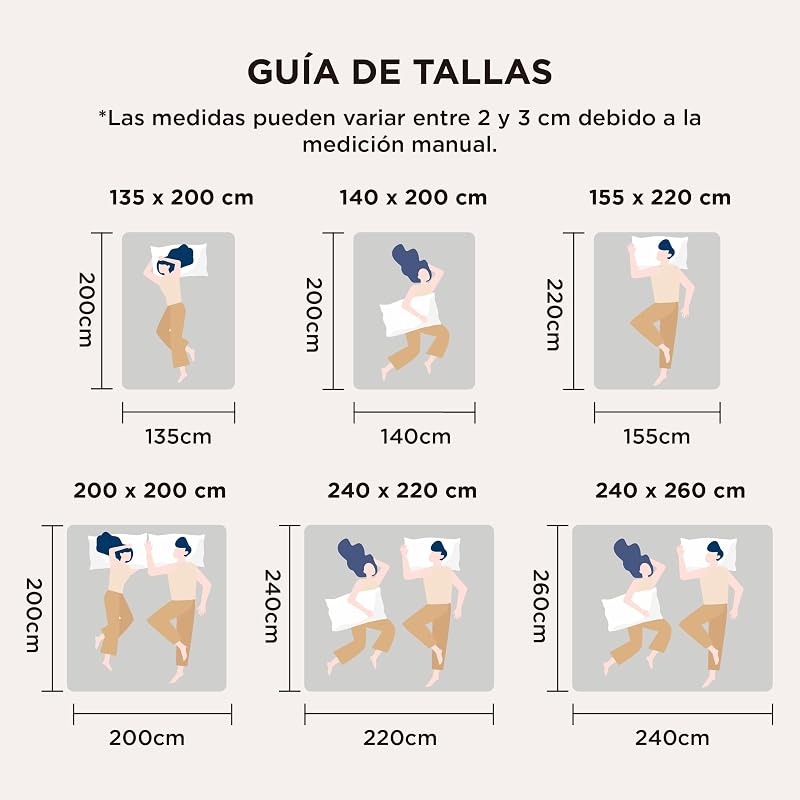 Edredão 160/180 Quilted - Edredão 240x260 cm 300gr/m² Branco