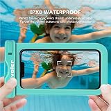 ivoler Waterproof Pouch Bag Phone Case Green view 5