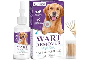 kurniso Dog Skin Tag Remover, Dog Wart Remover, Easy Dog Skin Tag Removal Treatment,Natural & Easy Skin Tag Removal for Dogs, Fast Acting, Gentle & Pain-Free, Safe for Dogs, 20ml