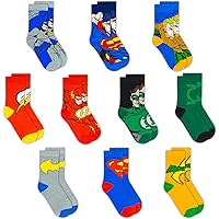 Spiderman Boys Socks, 10-Pack Of Decorative Spiderman Toddler Socks, Amazing Marvel Legends Socks For Boys