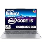 Amazon.com: Lenovo ThinkBook 16 Gen 6 Business Laptop (16