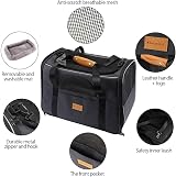 morpilot Cat Carrier Airline Approved Top Opening Breathable Mesh 9kg Grey view 2