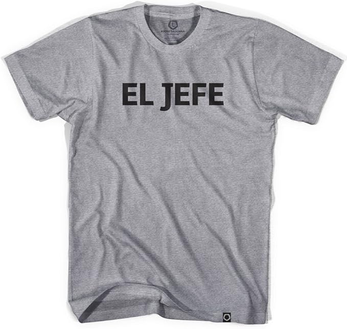 El Jefe TShirt, Grey Heather